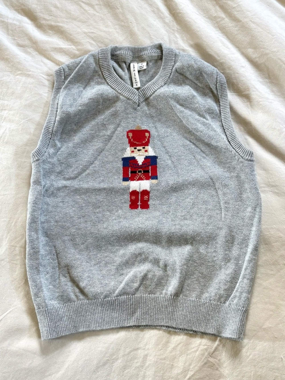 Janie and Jack 100% Cotton Nutcracker Vest size 8 - Picture 2 of 5